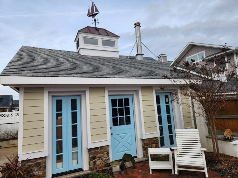 Small structure shingle roofing in New Jersey